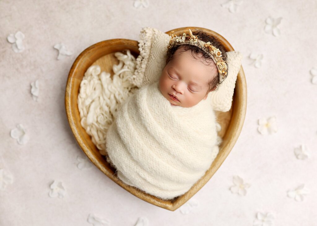 Newborn Heart Professional Photographer